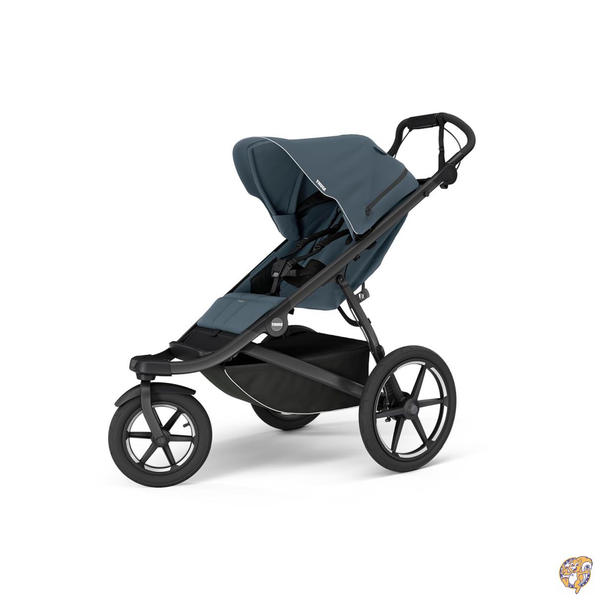 【クーポン配信中】Thule Urban Glide 3 シングル・オールテレーンベビーカー フルサスペンションシステム エアタイヤ 調整可能なリクライニングと一体型レッグレスト付きアップライトシート｜アメリカグッドバイブス