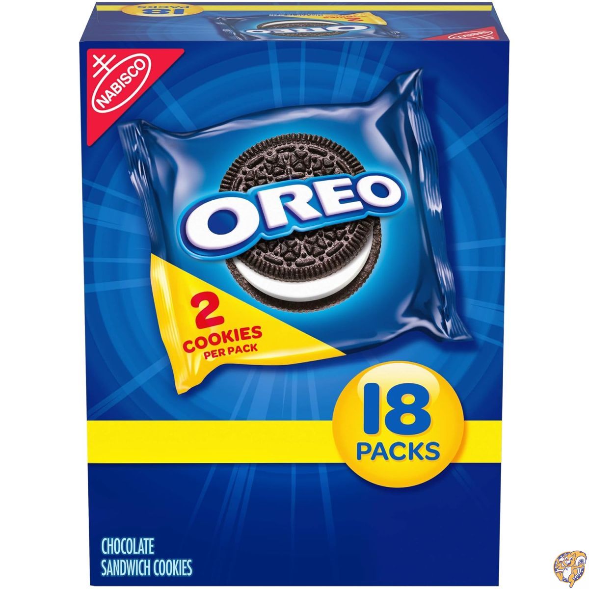 【クーポン配信中】OREO (オレオ) チョコレートサンドクッキー 18パック入り (1パック2枚入り)｜アメリカグッドバイブス 8,455円