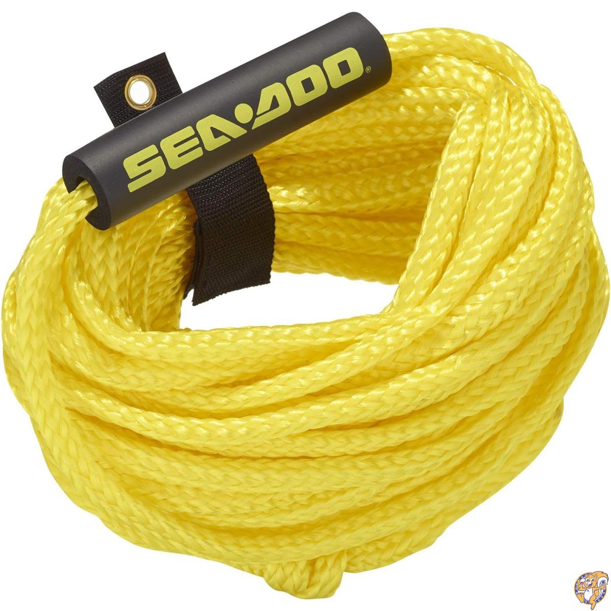 【百貨店大売り出し!引き換え証送達中】Sea-Doo 引っ張ること能力のあるな熱電子管索条 2~4人用熱電子管用 黄色 60フート
