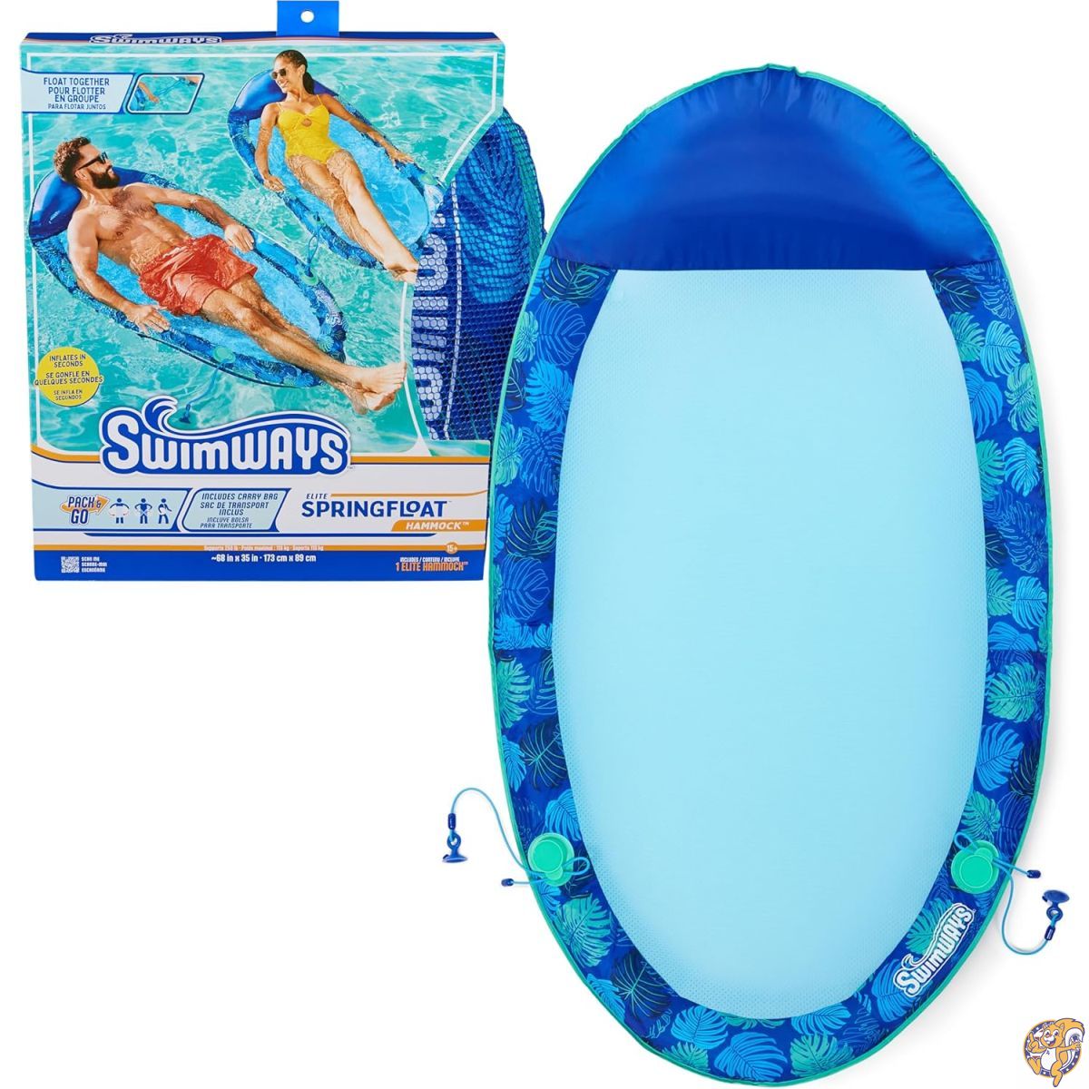 【百貨店大売り出し!クーポン券配達中】SwimWays Elite SprFloat ハンモック