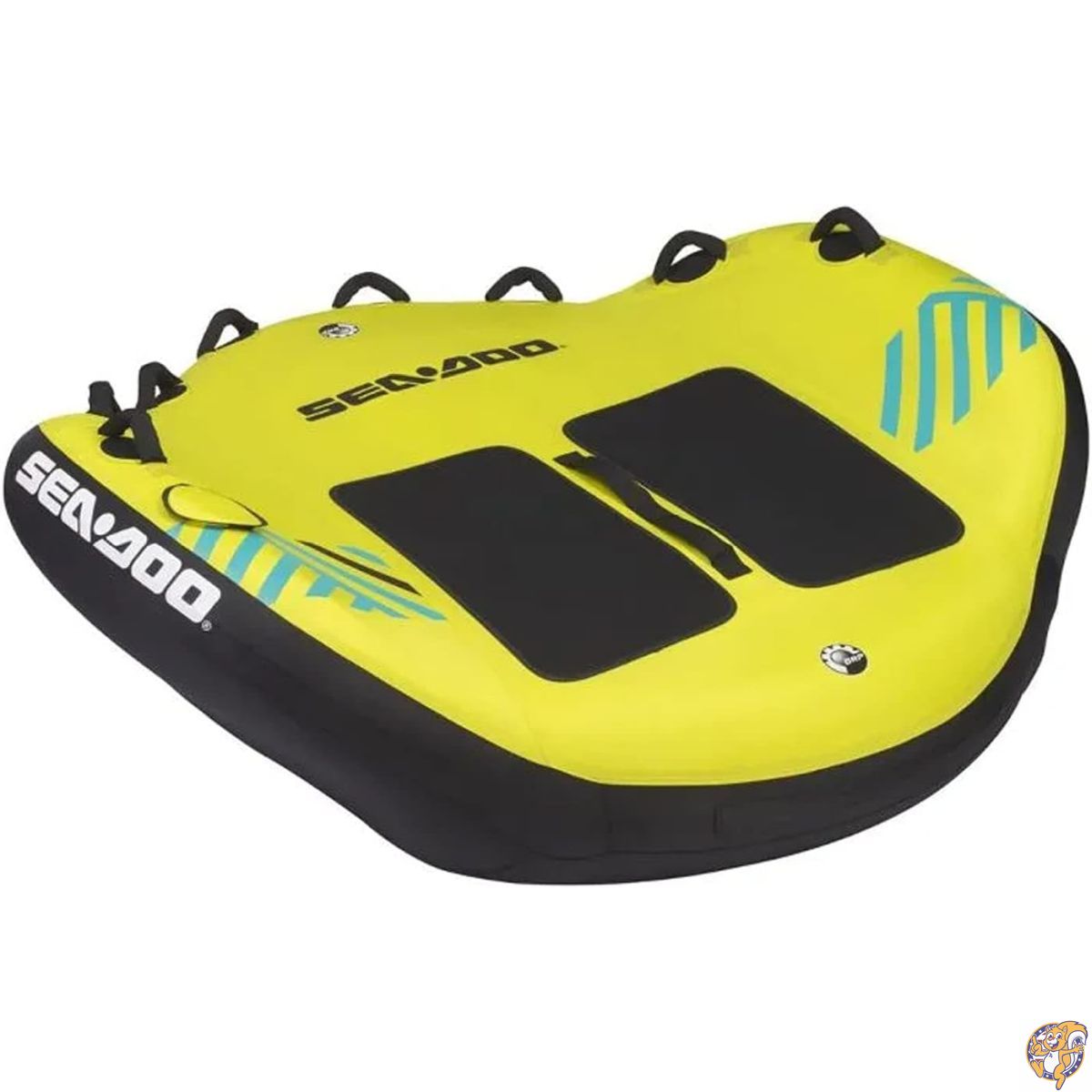 【百貨店大売り出し!引き換え証送達中】Sea Doo 純然たる 新品 69in x 72in (約175珊 183珊) 高耐久2人用甲板熱電子管 (引っ張ること熱電子管) B107110000