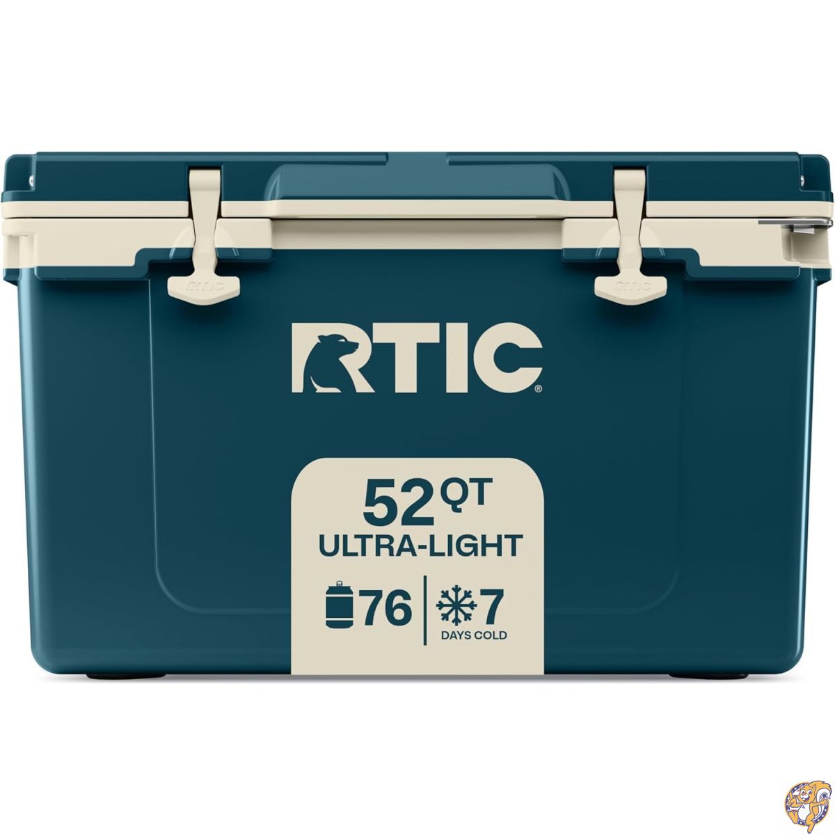 【百貨店大売り出し!クーポン券配達中】RTIC 超軽さ 52クオート 捉え所の無い空調設備 断熱 携帯型 アイスチェストボックス 砂浜 水もの 難民キャンプ ピクニック 魚釣り 短艇 丸焼き用 回転させる作り上げる空調設備より30%軽さ