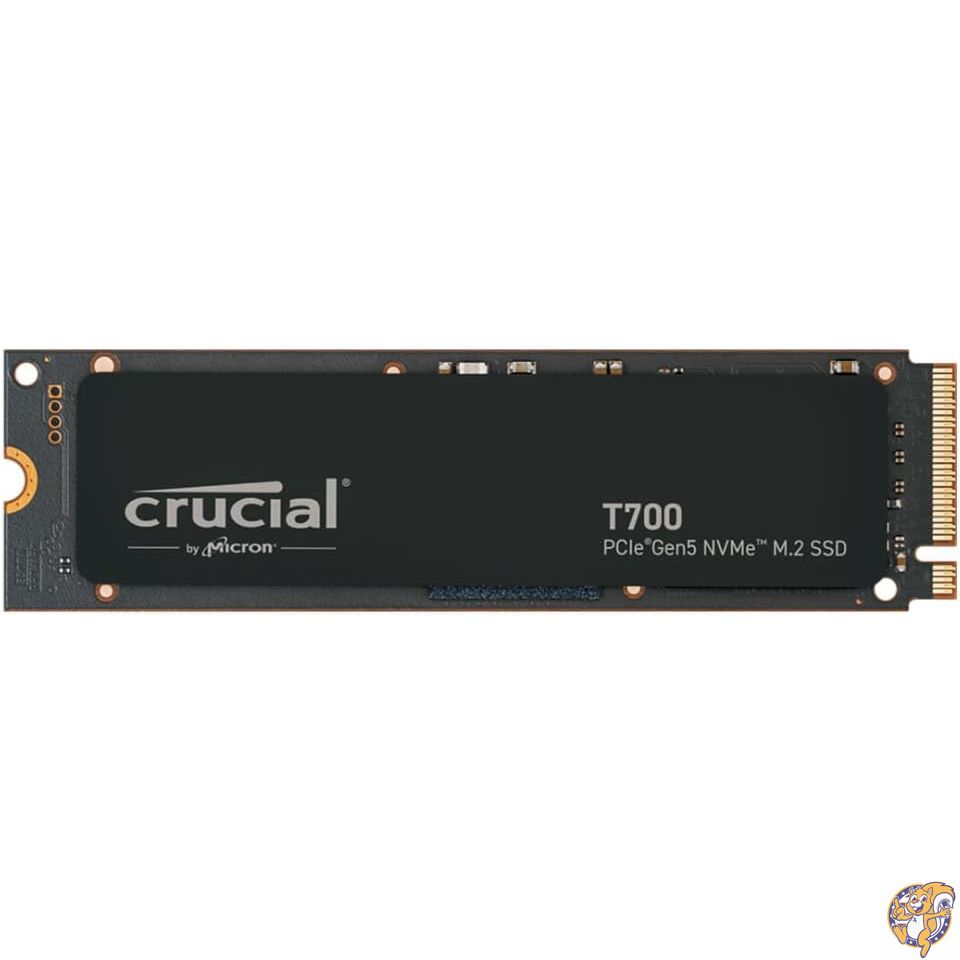 Crucial(クルーシャル) T700 1肺結核 Gen5 NVMe M.2 SSD - 最大限度11,700MB/秒 DirectStorage相応う CT1000T700SSD3 取り組み、活動写真、映像媒体まとめ上げる\u0026青写真 内蔵ソリッドステート運転