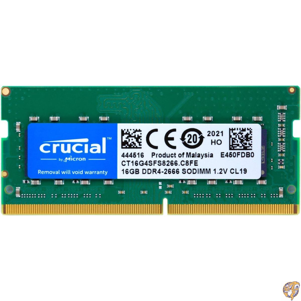 【百貨店大売り出し!引き換え証送達中】Crucial 万覚え帳パソコン用 記憶装置 パソコン4-21300(DDR4-2666) 16GB SODIMM CT16G4SFS8266 [並行輸入品]