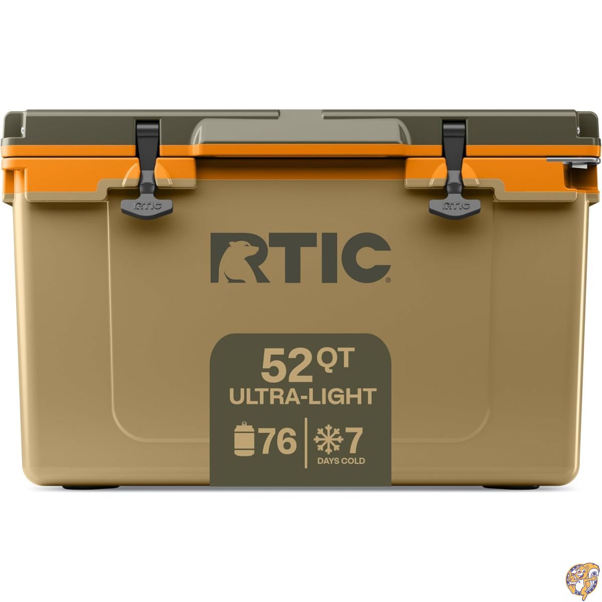 【百貨店大売り出し!クーポン券配達中】RTIC 超軽さ 52クオート 捉え所の無い空調設備 断熱ポータブルアイスチェストボックス 砂浜 ドリンク 水もの 難民キャンプ ピクニック 魚釣り 短艇 丸焼き ロトモールドクーラーより30%軽さ Trailblazer