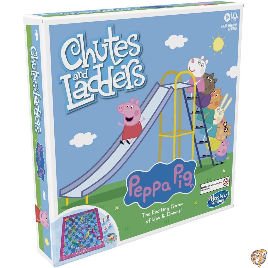 【百貨店大売り出し!引き換え証送達中】Hasbro Gaming Chutes and Ladders Peppa Pig Edition ペッパピッグ版