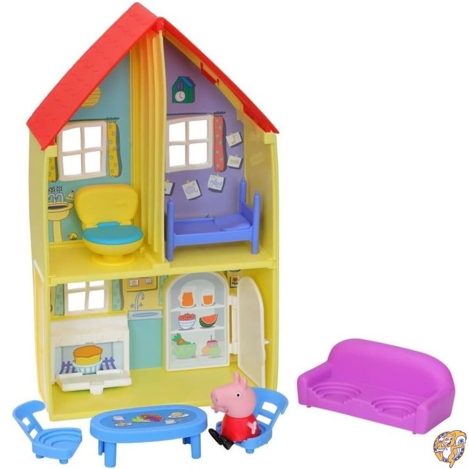 【百貨店大売り出し!引き換え証送達中】Peppa Pig ペッパピッグ Peppa’s Adventures Family House Playset ファミリーハウスプレイセット