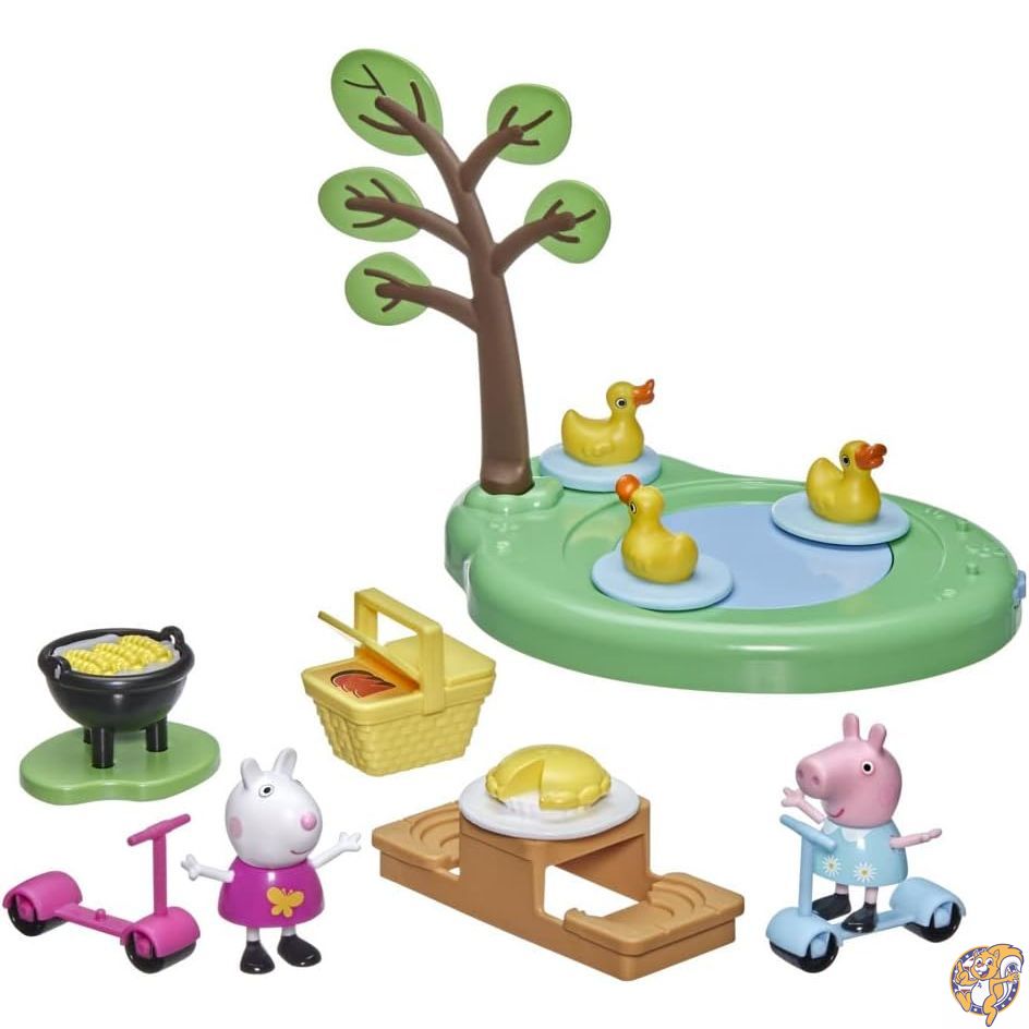 【百貨店大売り出し!引き換え証送達中】Peppa Pig ペッパピッグ Peppa\u0027s Adventures Picnic ピクニック Playset