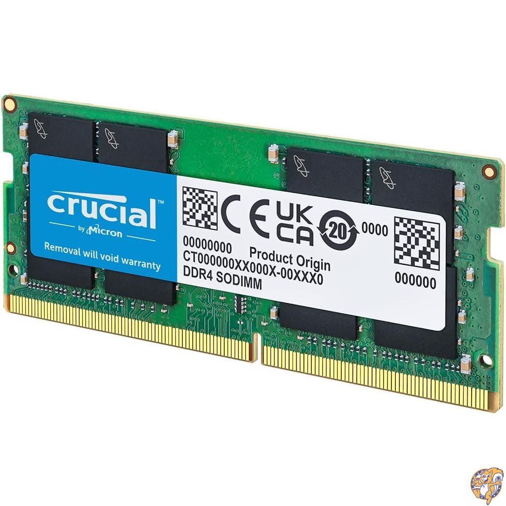 【百貨店大売り出し!クーポン券配達中】Crucial 万覚え帳マイコン用増設記憶装置 32GB(32GBx1枚) DDR4 3200MT/s(マイコン4-25600) CL22 SODIMM 260pin CT32G4SFD832A