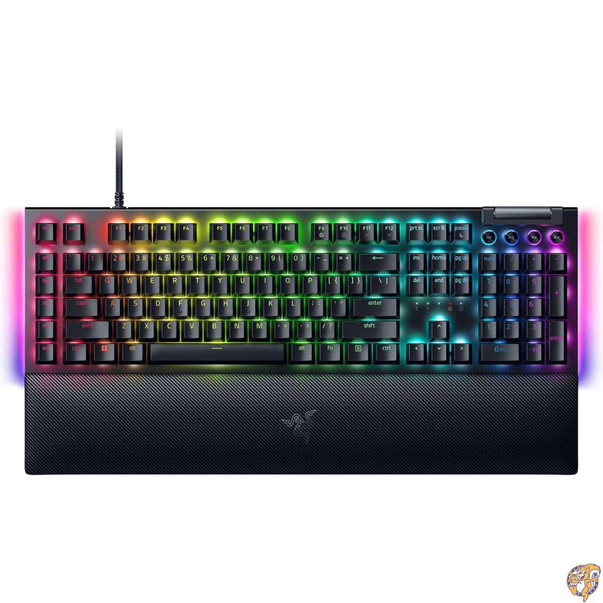 【百貨店大売り出し!引き換え証送達中】Razer BlackWidow V4メカニカルゲーミングキーボード:イエロースイッチリニア\u0026無声映画 - クロマRGB 6マクロ命令手当たり 磁気リストレスト ダブル打つことABS手当たり旗がしら 巻き\u0026媒体手当たり スナップタップ