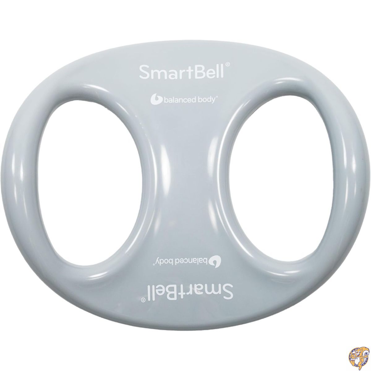 【クーポン配信中】Balanced Body SmartBell グレー ピラティス用小道具 ストレッチ&リリースツール グリップ付き 強度と体幹トレーニングウェイト 1.5ポンド|アメリカグッドバイブス