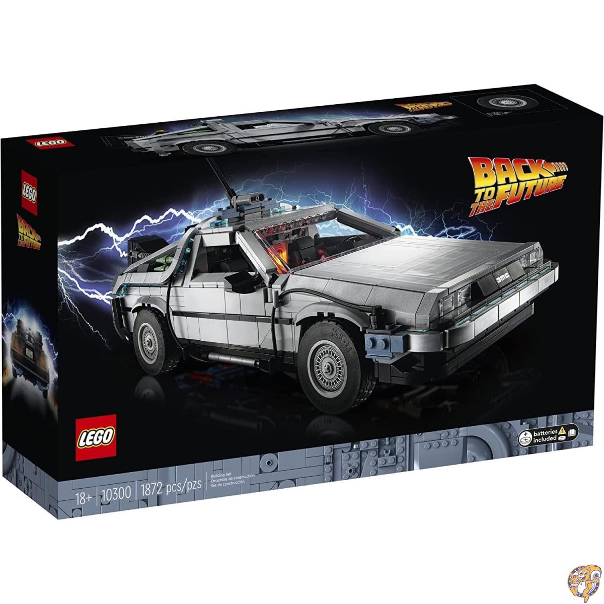 【百貨店大売り出し!クーポン券配達中】LEGO 10300 バック・トゥ・ザ・フューチャー ひと休み器械 3つの変わり種から1つを選んで組み立てる (1872天下太平)