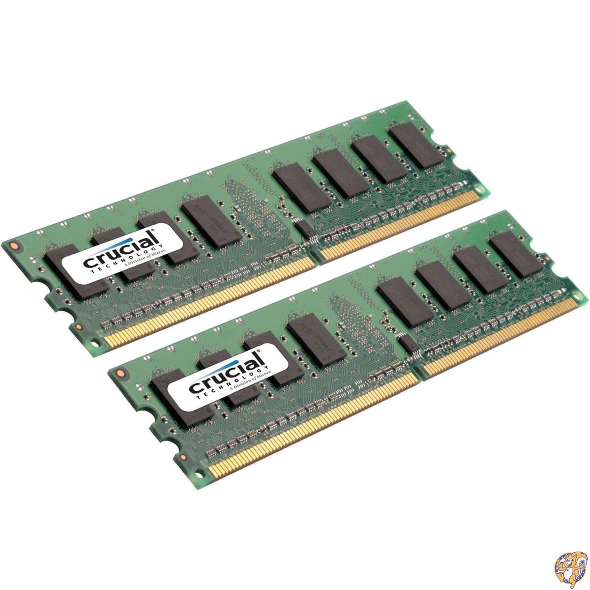 【百貨店大売り出し!引き換え証送達中】Crucial Technology 【並行輸入品】Crucial 8GB Kit (4GBx2) DDR2 667MHz (パソコン2-5300) CL5 Unbuffered UDIMM 240-Pin Desktop Memory CT2KIT51264AA667