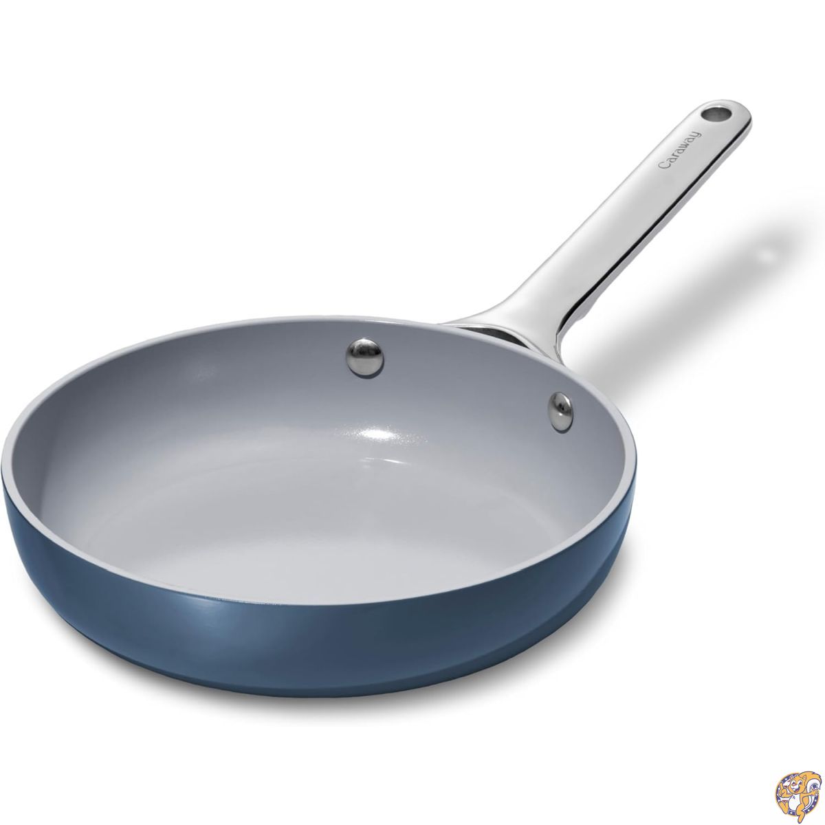 【百貨店大売り出し!引き換え証送達中】Caraway ノンスティックセラミックミニフライパン (1.05クオート 8in) - 非病原性 PTFE \u0026 PFOA無償性 オーヴン相応う 全くのコンロに相応う (屁っ放り、灯し火、IH) 米国海軍