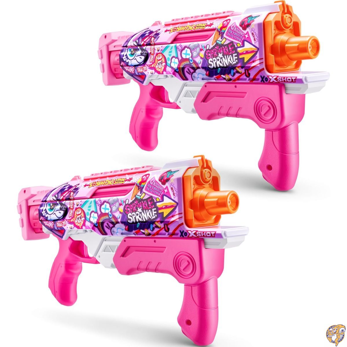【百貨店大売り出し!クーポン券配達中】X-SHOT ウォーターファスト フィル人はだつづき物 1-ハイパーロード サクラ色 寄り合い 2個容器に並べる。