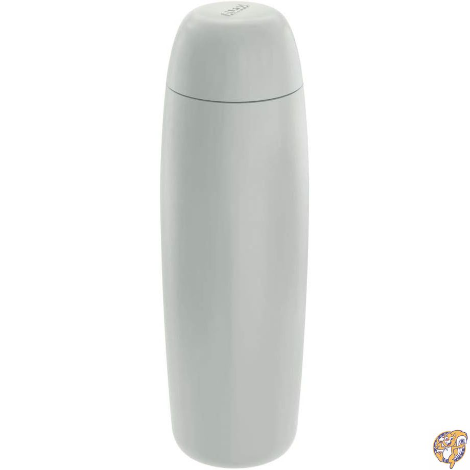 【百貨店大売り出し!引き換え証送達中】Alessi SA05 G Food \u0026agrave; Porter 二重壁サーモ断熱壜 色つや18/10ステンレス鋼スチール写真 薄墨色 熱可塑性脂