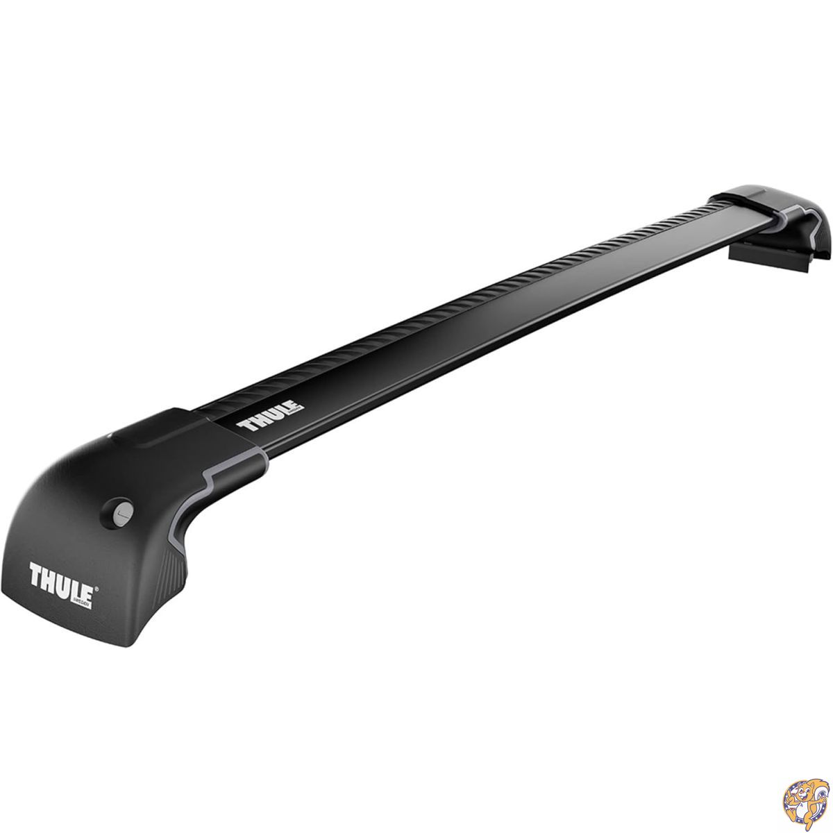 Thule 7603B AeroBlade エッジフラッシュマウント (1バー) ブラック L｜アメリカグッドバイブス