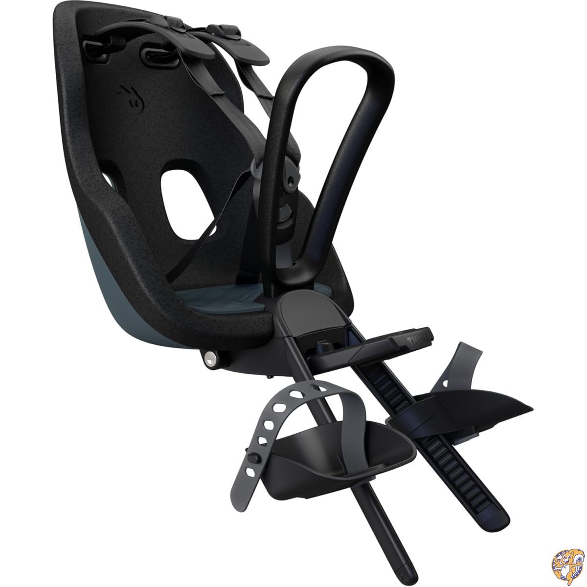 Thule Yepp Nexxt 2 Mini、フロントマウントチャイルドバイクシート、軽量&通気性シート、調節可能なフットレスト、取り付けが簡単、5ポイントハーネス。｜アメリカグッドバイブス