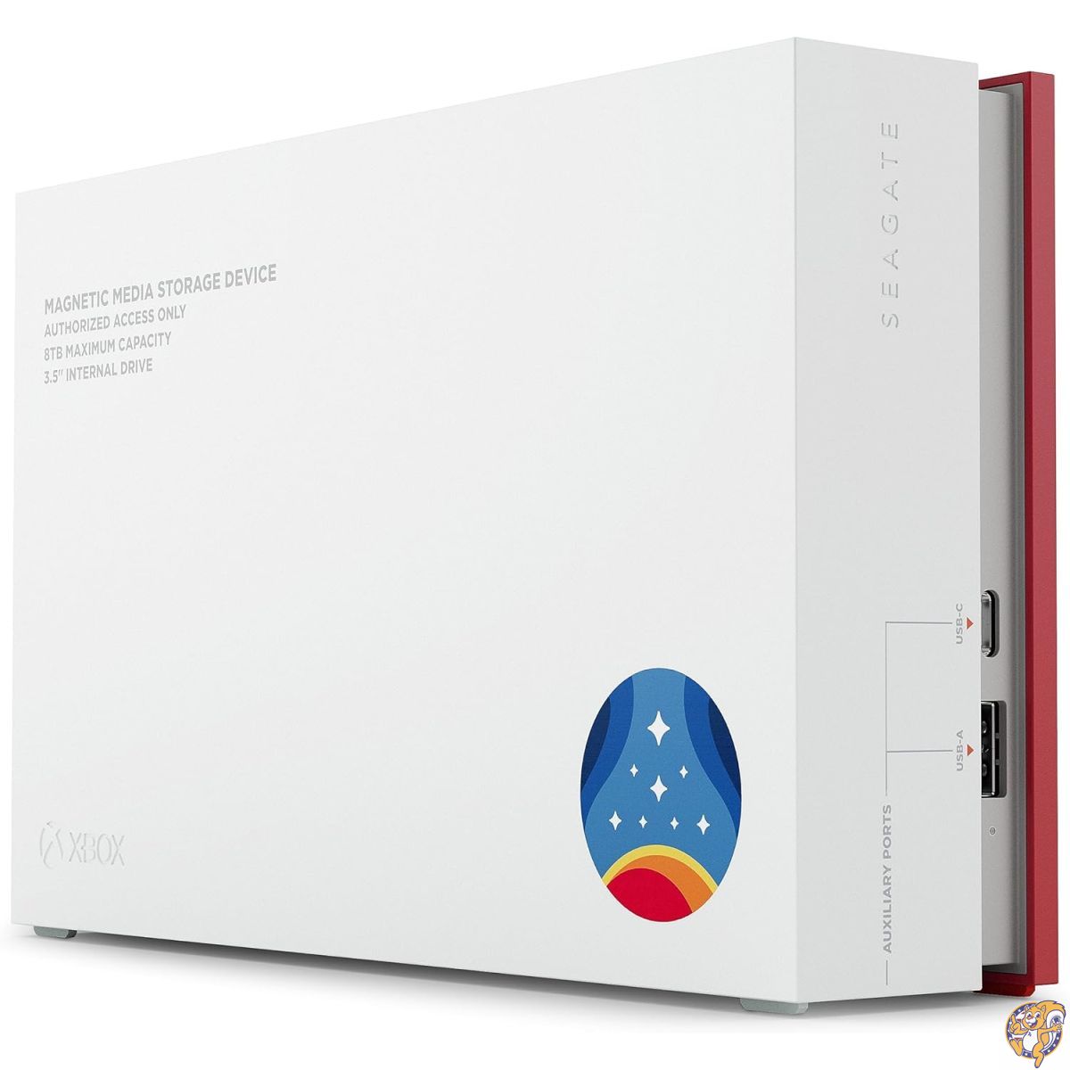 【クーポン配信中】Seagate Starfield Special Edition Game Hub 8TB 外付けゲーミングハードドライブ デスクトップ用 HDD - USB 3.2 Gen 1、デュアルUSB-C/USB-Aポート搭載、カスタムRGB LED、3年間のデータ復旧サービス(Rescue)付き (STMK8000400)|アメリカグッドバイブス
