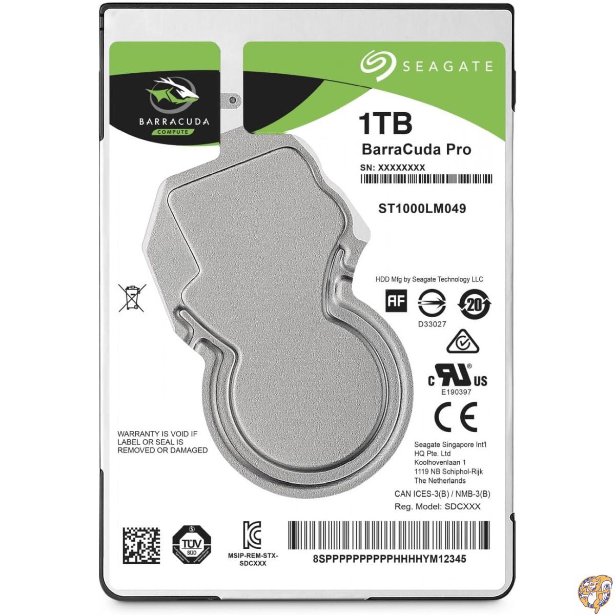【クーポン配信中】Seagate Barracuda Pro Performance Internal Hard Drive SATA HDD 1TB 7200RPM 6Gb/s 128MB Cache 2.5-Inch (ST1000LM049)|アメリカグッドバイブス