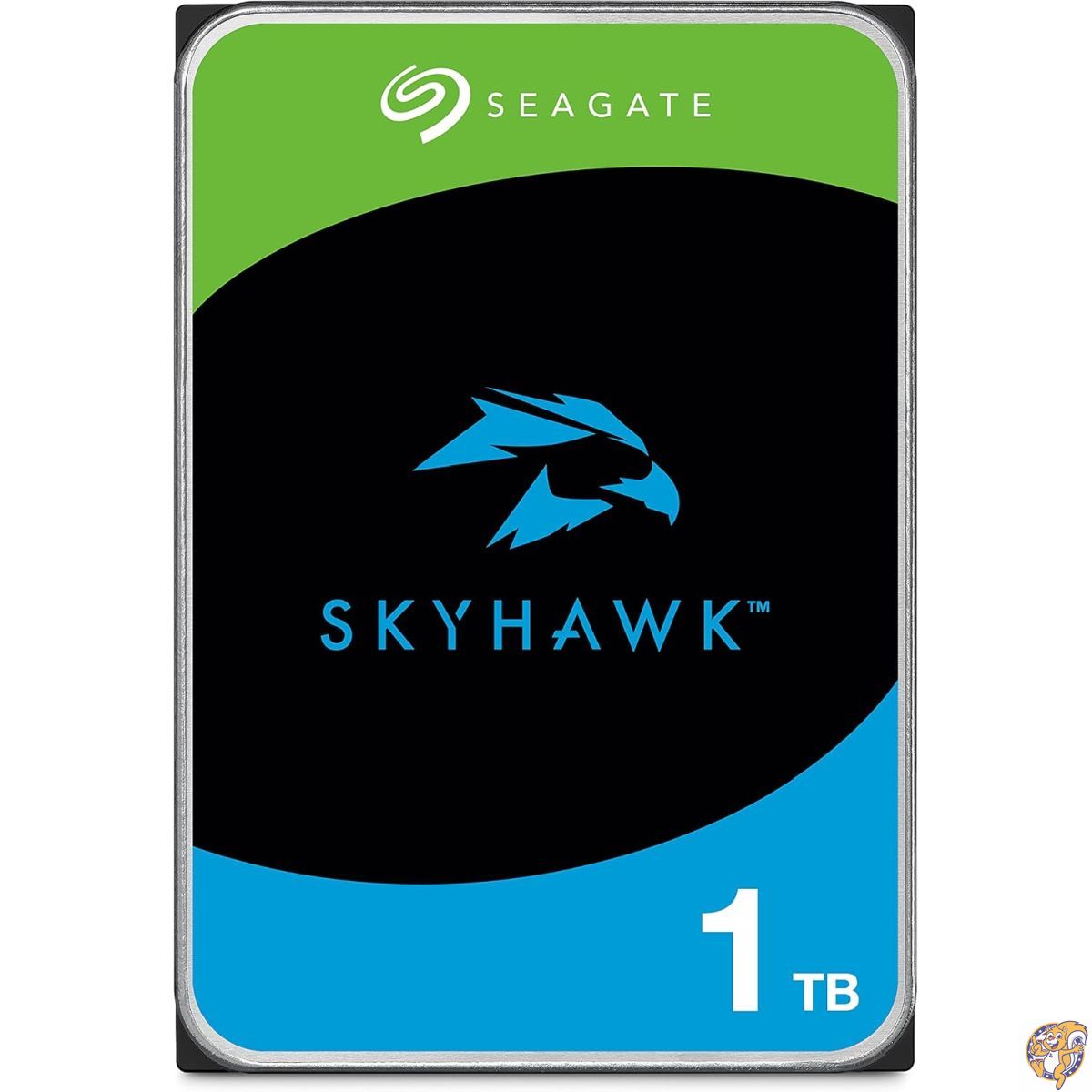 【クーポン配信中】Seagate SkyHawk 3.5インチ 【データ復旧 3年付】 1TB 内蔵 ハードディスク HDD CMR 6Gb/s 256MB 5400rpm ネットワーク 監視 カメラ ビデオレコーダー ST1000VX013|アメリカグッドバイブス