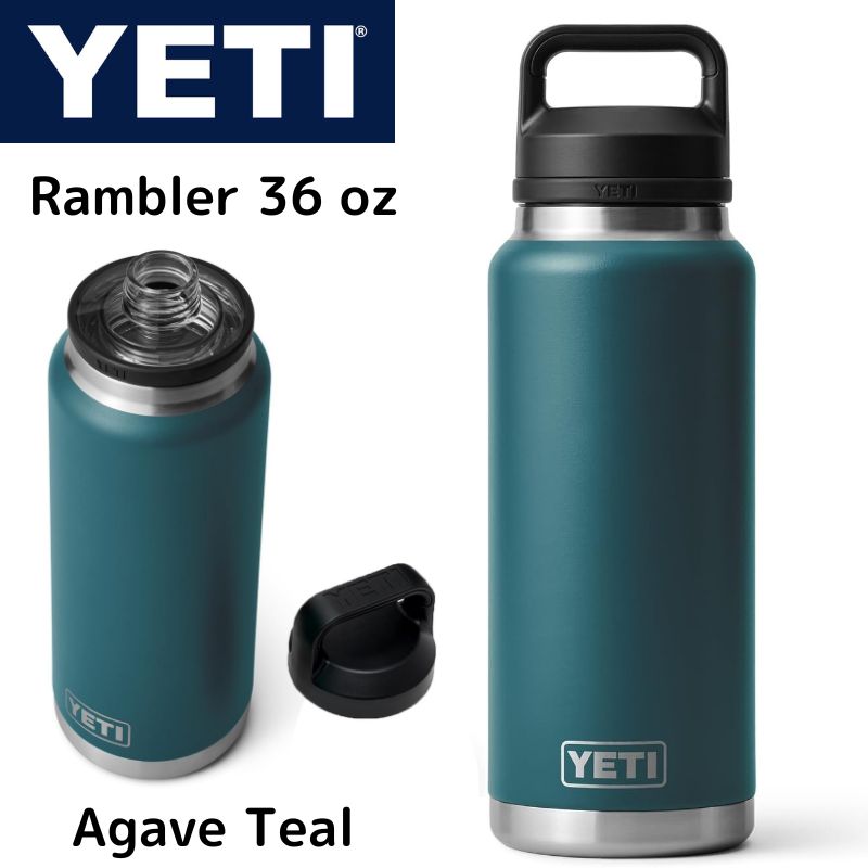 【楽天市場】YETI (イエティ) ランブラー 36オンスボトル 真空断熱 ステンレススチール チャグキャップ付き ノルディックブルー 水筒 イエティ ランブラー : アメリカ輸入ランド