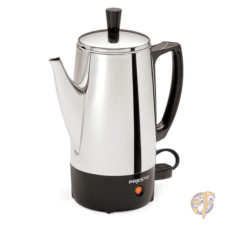 Presto プレスト Stainless-Steel Coffee Percolator ステンレス コーヒーメーカー パーコレーター 並行輸入品  新作多数