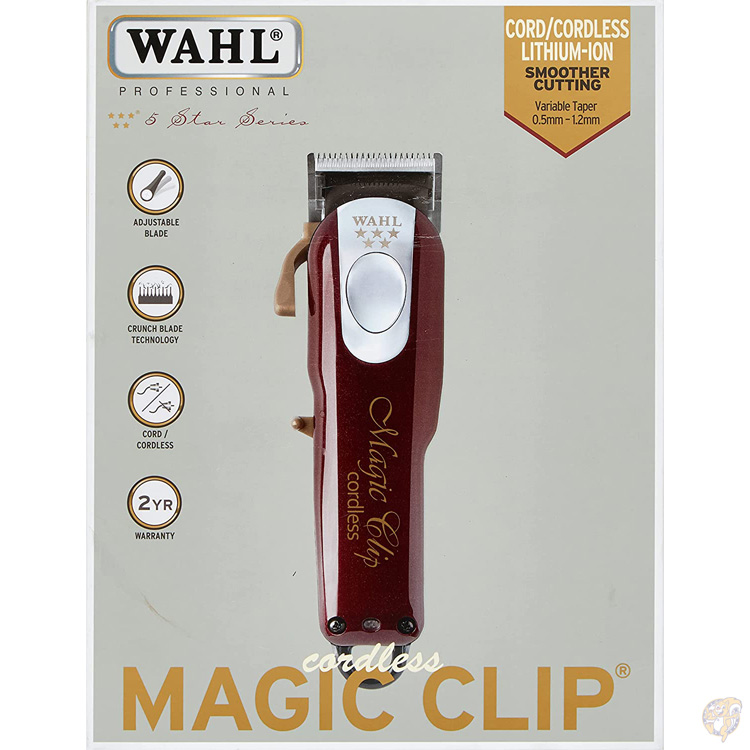 当店の記念日 日本未発売 色違いマジッククリップ Wahl コードレス