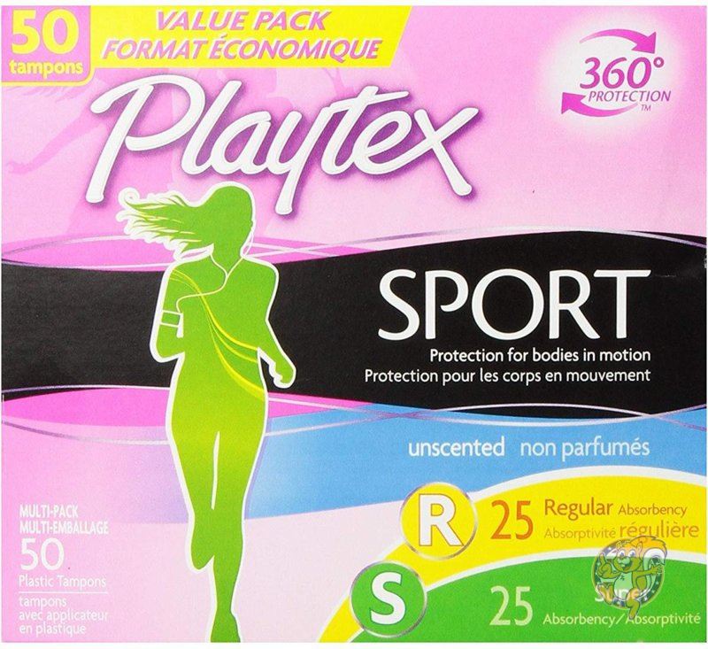 プレイテックスタンポン Playtex スポーツ フィットテクノロジー マルチパック 生理用品 【60％OFF】 50本 人気の贈り物が アメリカ 無香料 エクササイズ