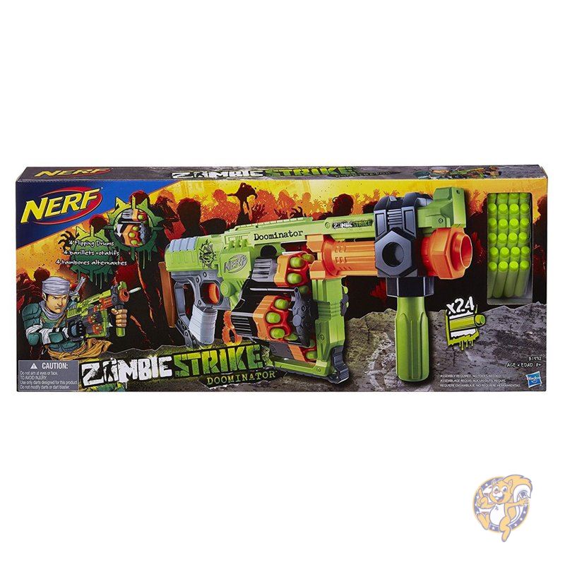 Nerf Zombie Strike Doominator Blaster ゾンビストライクdoominatorブラスター ナーフ鵝鳥 24ダーツ発射 アクショントイ アメリカ輸入玩具 アメリカおもちゃ Nerfガン 海外おもちゃ Nerfおもちゃ ナーフおもちゃ 本格シューティング クリスマス ゾンビシリーズ