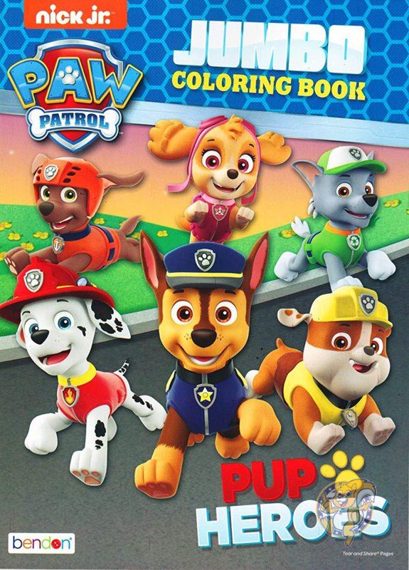 パウ 巡警 カラーリング アクティビティ述作 揃 Paw Patrol 塗り絵 押印 Acilemat Com