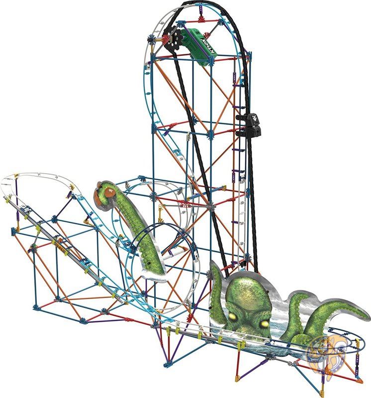 超目玉 その他 クラーケンの復讐 Rides Thrill K Nex スリルライド ケネックス ジェットコースター組み立てセット 教育玩具 Dgb Gov Bf