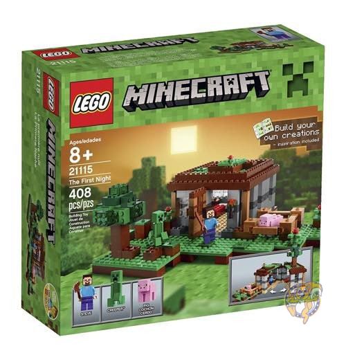 保障できる Lego Minecraft マインクラフト レゴ The First Night レゴブロック 並行輸入品 保障できる Viajar Com Br