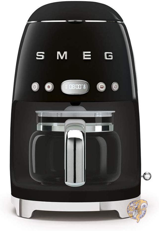 人気特価激安 楽天市場 スメッグ コーヒーメーカー Smeg レトロデザイン ドリップフィルター 10カップブラック アメリカ輸入ランド 50 Off Fedrave Pt