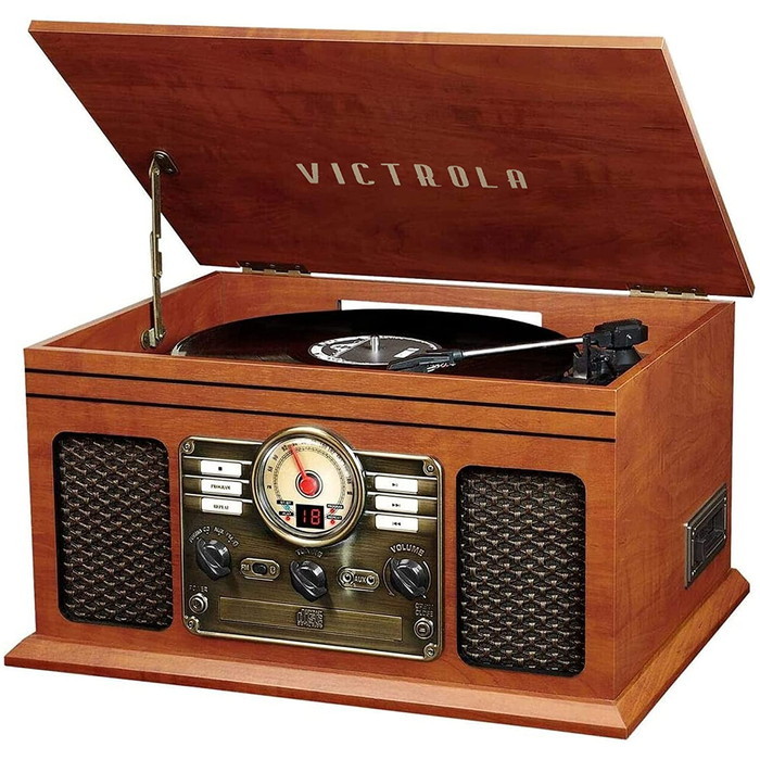 【楽天市場】【8時間限定クーポン！7/25 18:00~】ヴィクトリア レコードプレーヤー Victrola VTA-600B-MAH  Bluetooth 送料無料 : アメリカ輸入ランド