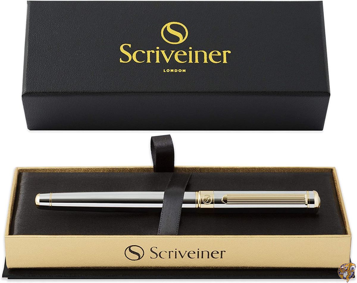 【楽天市場】Scriveiner ボールペン 最高級 24金仕上げ シュミット