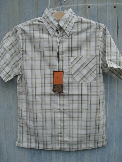 BEN SHERMAN/ベンシャーマン\u003cBR\u003e名取り草落ち込む半袖プルオーバー12
