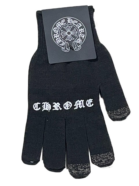 楽天市場】クロムハーツ レザーグローブ シルバーボタン ＜手袋