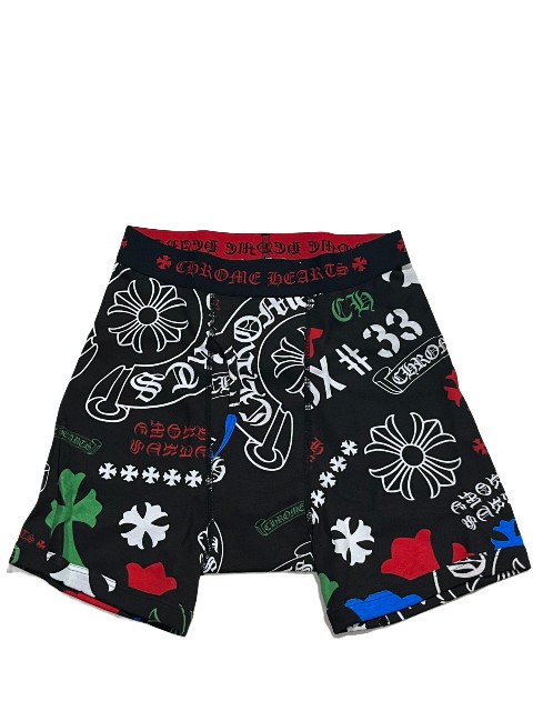 クロムハーツ ボクサー ブリーフ クロムハーツ ボクサーブリーフ ショーツ ブラック/ホワイト - SS23 - JP