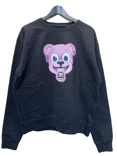 DOM REBEL/ドムレーベル\u003cBR\u003eTRIPPY SWEATSHIRT black