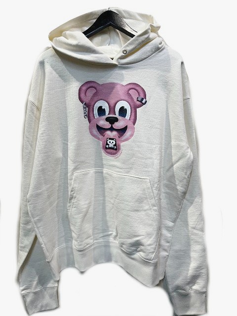 DOM REBEL/ドムレーベル\u003cBR\u003eTRIPPY HOODIE ivory