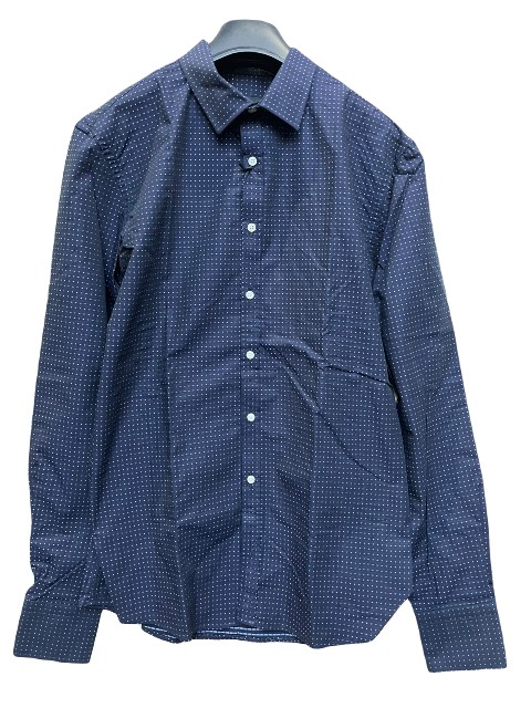 SSEINSE感性\u003cBR\u003e点点長袖プルオーバー navy