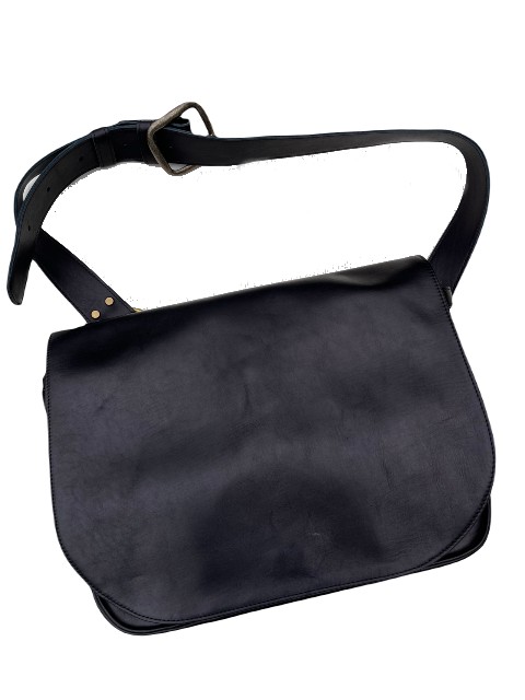 日本製】 エコホースメールバッグ Y'2LEATHERワイツーレザーECO HORSE MAIL BG-10 BAG black