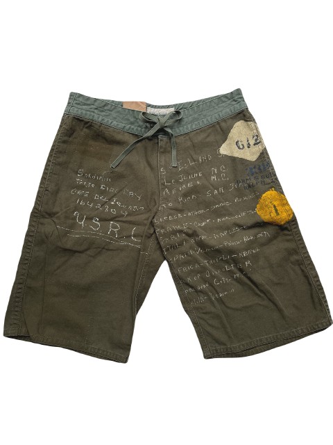 DENIM&SUPPLY/RALPH LAUREN/デニム＆サプライ キャンバス生地ハーフパンツ　olive