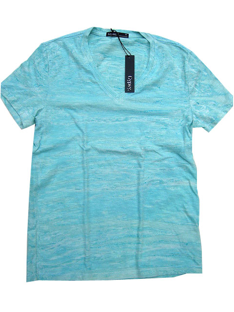 GYPSY05/ジプシー メンズVネックTシャツ　ミント