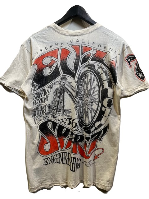 AFFLICTION/アフリクション SPIRIT Tシャツ　生成り