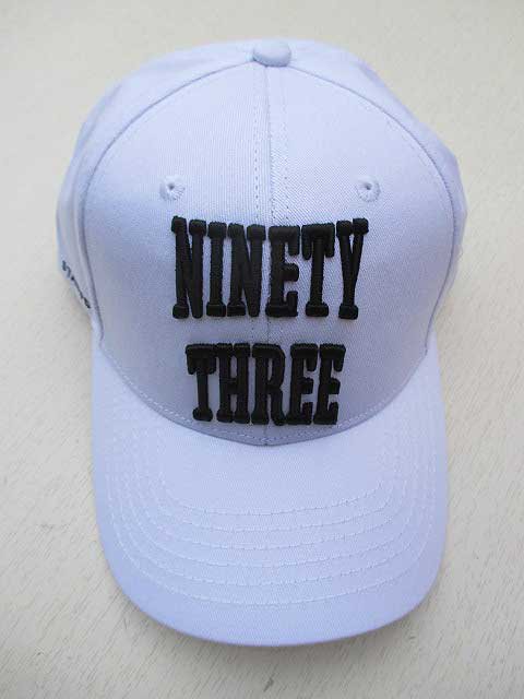 STAMPDスタンプド 93 SPORTS CAP white