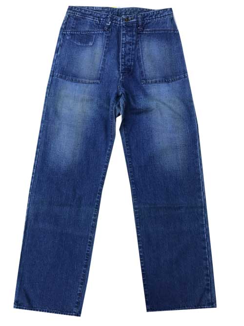 JACKSON MATISSE Millitary Pants / wash ［indigo］ ジャクソン マティス　デニム　パンツ