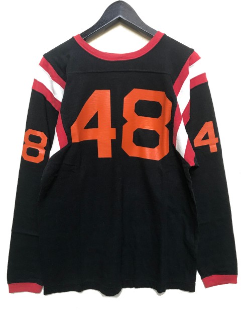 JACKSON MATISSEジャクソンマティス FOOTBALL TEE black