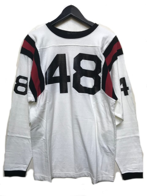 JACKSON MATISSEジャクソンマティス FOOTBALL TEE white